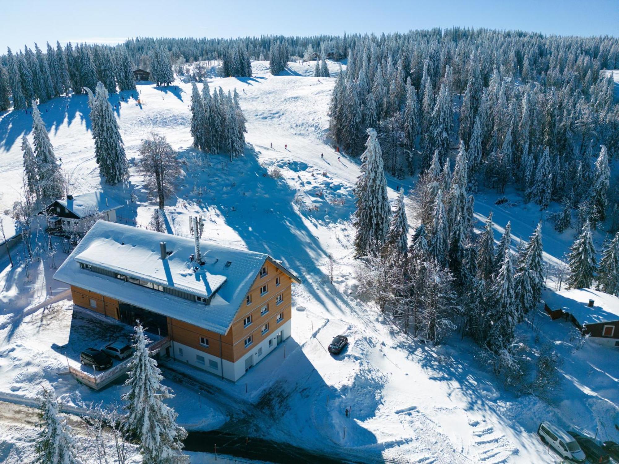 Stube9 Am Feldberg, Direkt An Der Skipiste, Ski In-Ski Out เฟลด์แบร์ก ภายนอก รูปภาพ